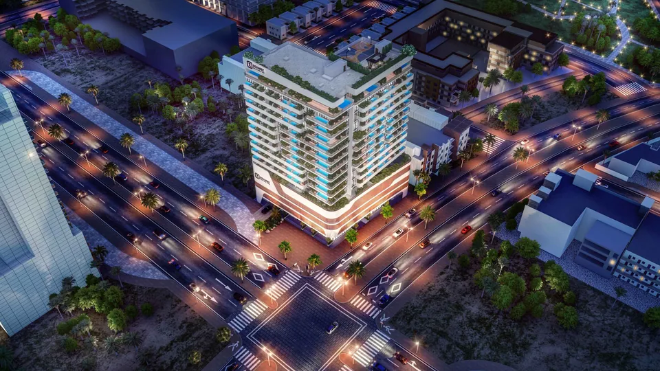 SquareX Residence: aerial, photo 5 of 12