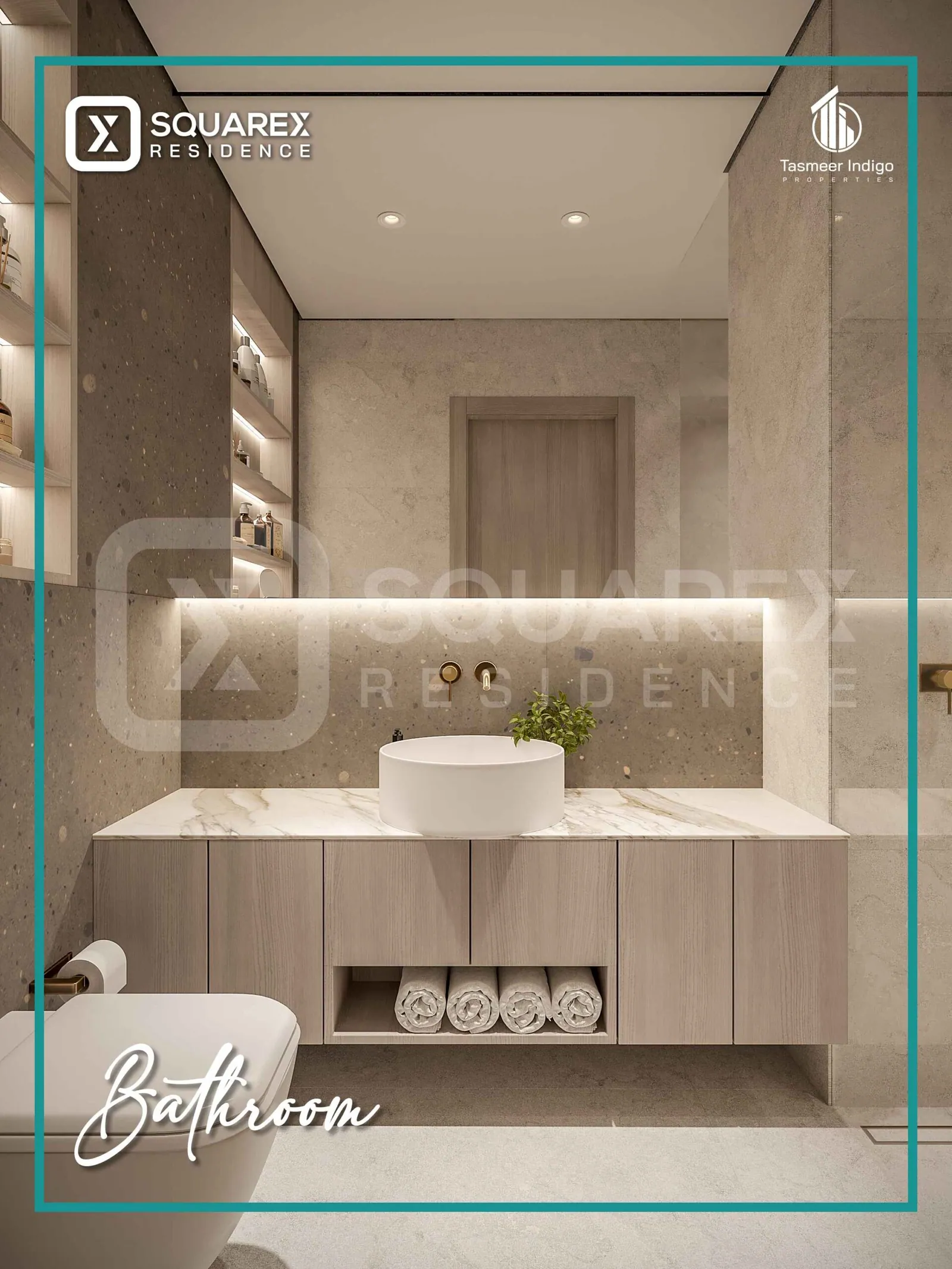 SquareX Residence: interior bathroom, photo 12 of 12