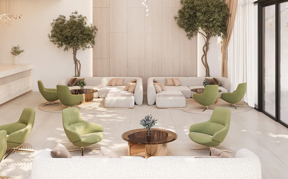Jade Tower: interior living, photo 4 of 10