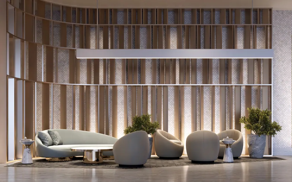 Red Square Tower: interior living, photo 5 of 12