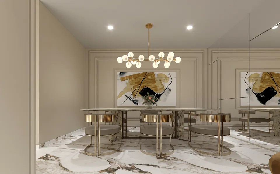 Volga Tower: interior living, photo 4 of 12