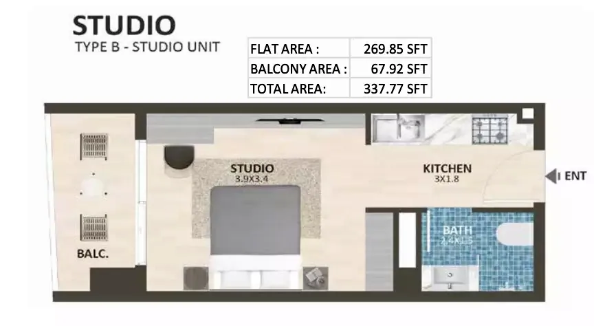 Time 2: floorplan, photo 4 of 6