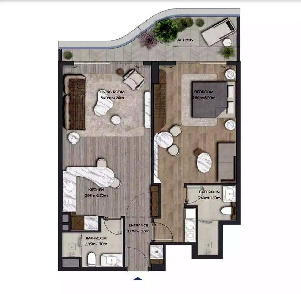 Tomorrow 166: floorplan, photo 7 of 10