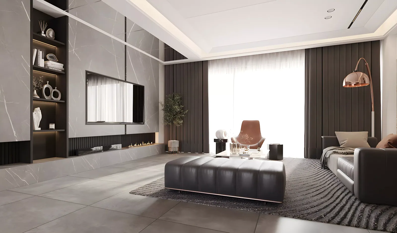 High Best Tower: interior living, photo 5 of 6