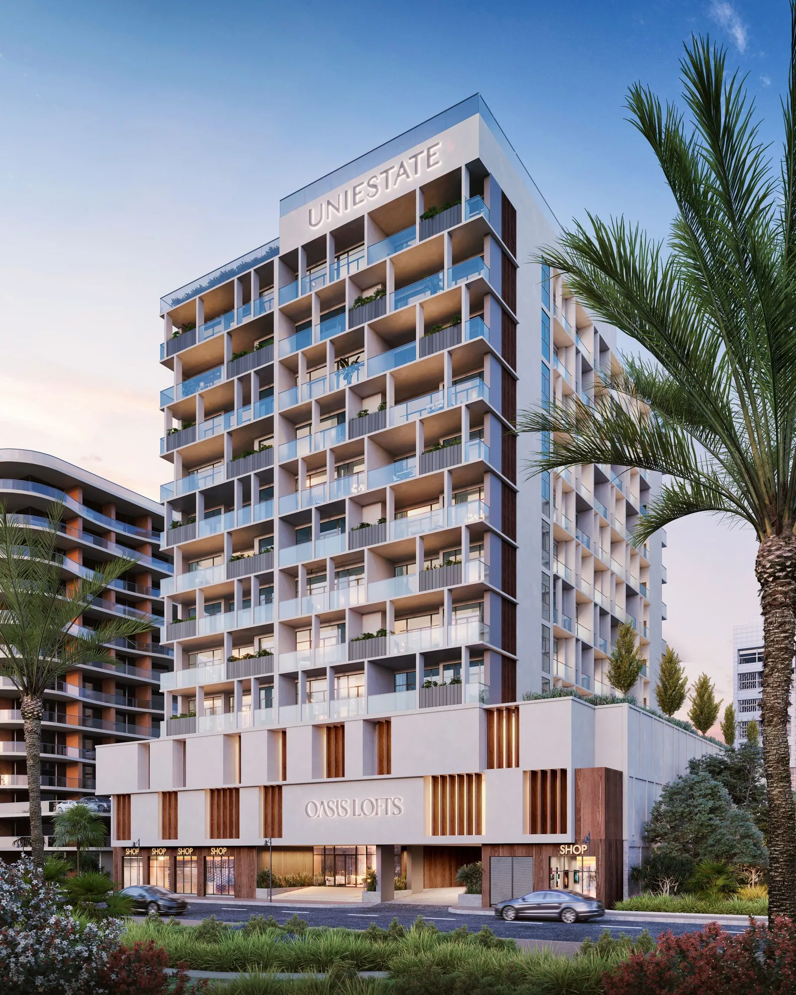 Oasis Lofts by Uniestate: exterior, photo 2 of 12