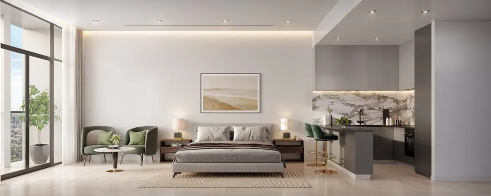 Oasis Lofts by Uniestate: interior bedroom, photo 6 of 12