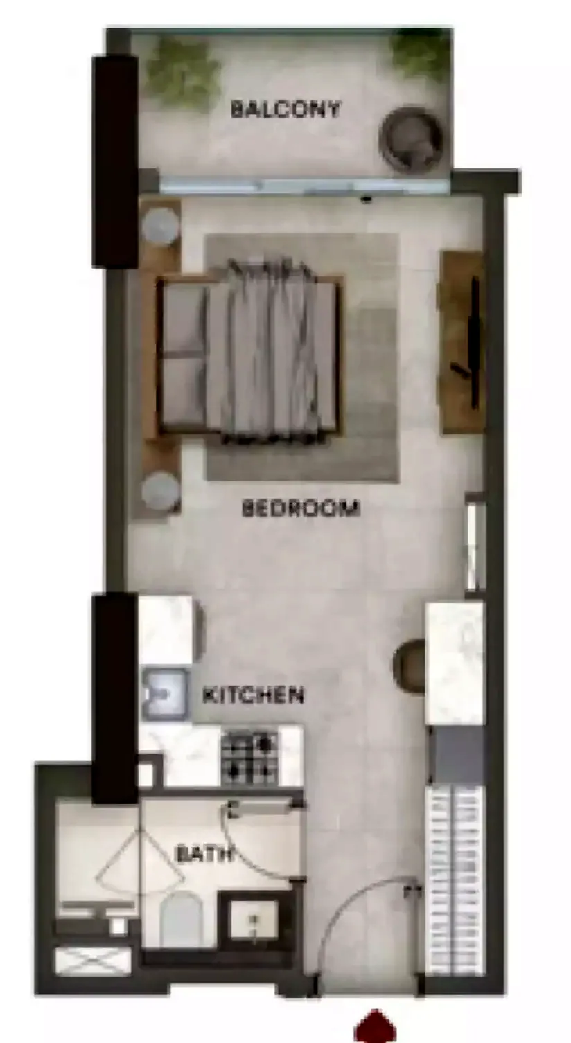 Urban Park Residences: floorplan, photo 4 of 4