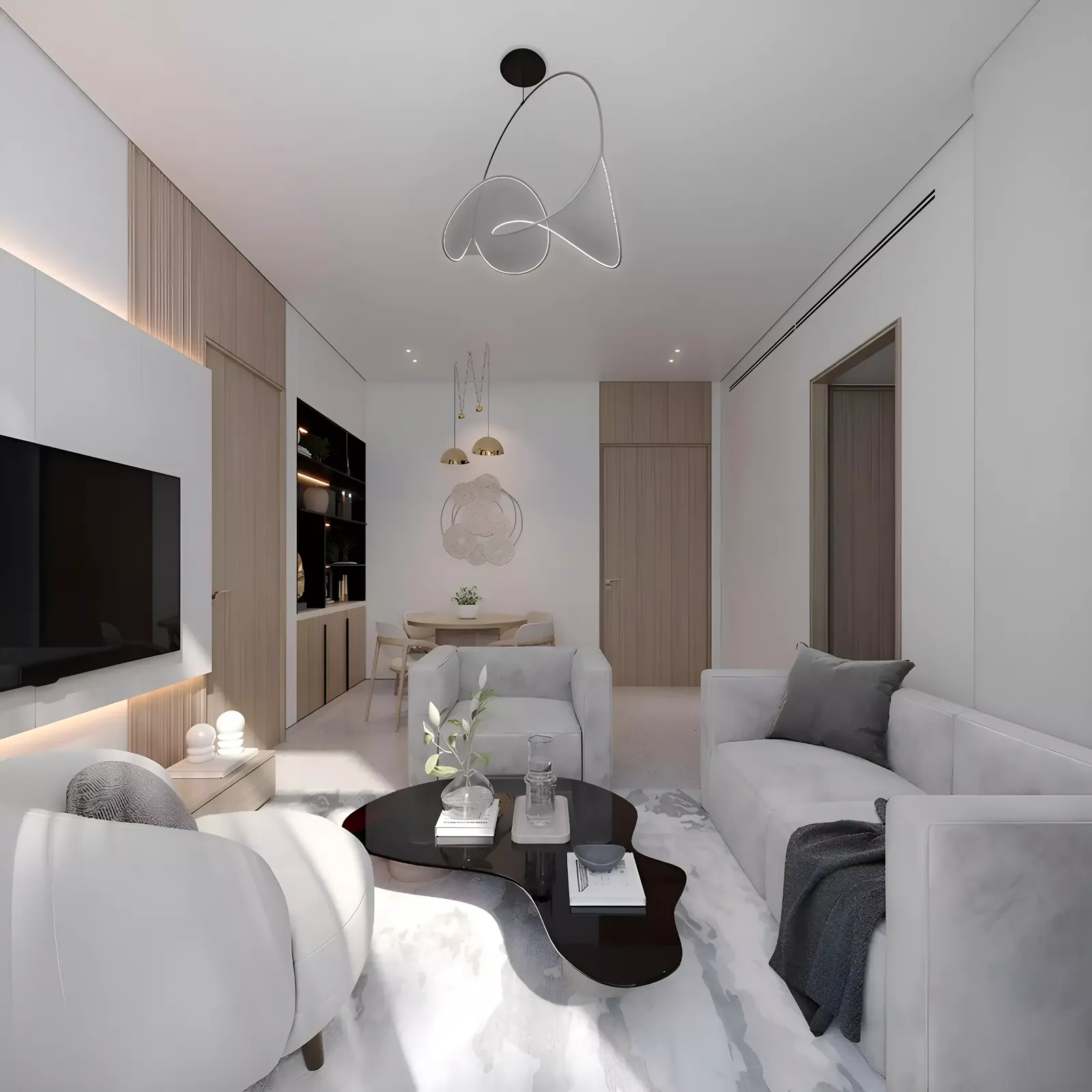 Elevia Residences Phase 2: interior living, photo 2 of 5