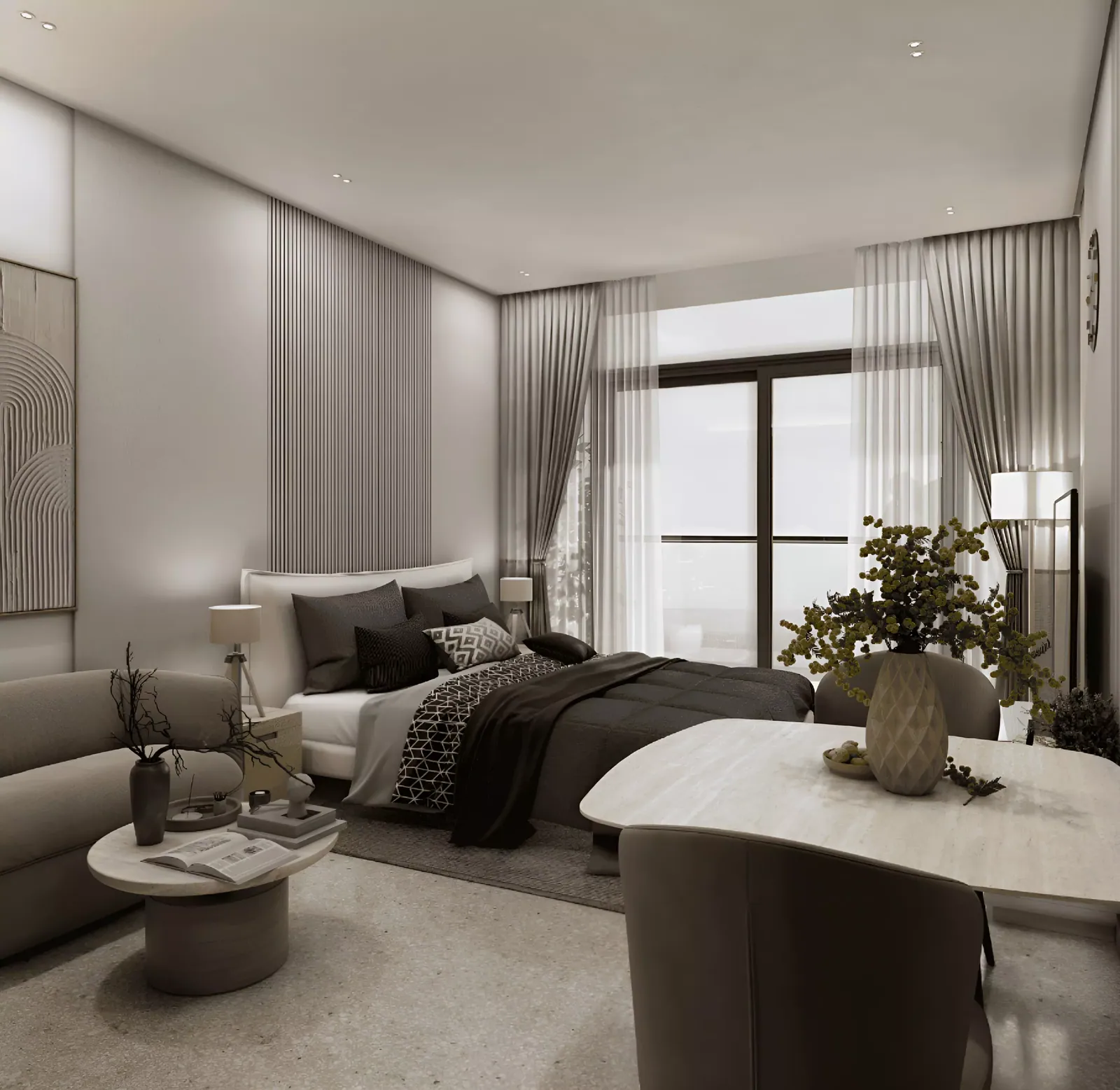 Elevia Residences Phase 3: interior bedroom, photo 2 of 5