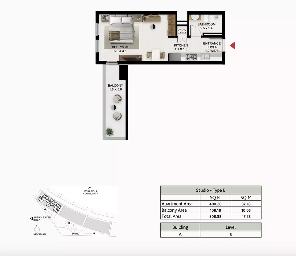 South Garden: floorplan, photo 10 of 10