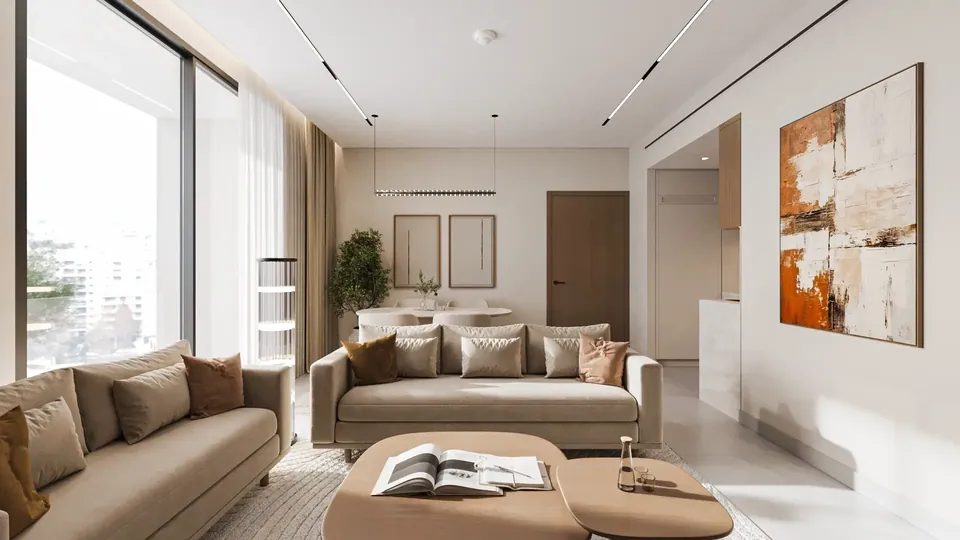 Serra Residence: interior living, photo 3 of 12
