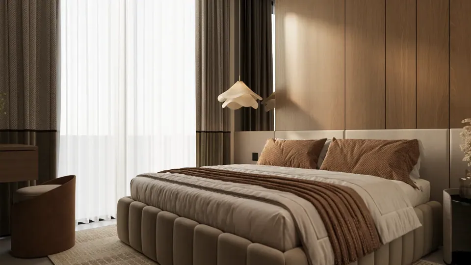 Serra Residence: interior bedroom, photo 9 of 12