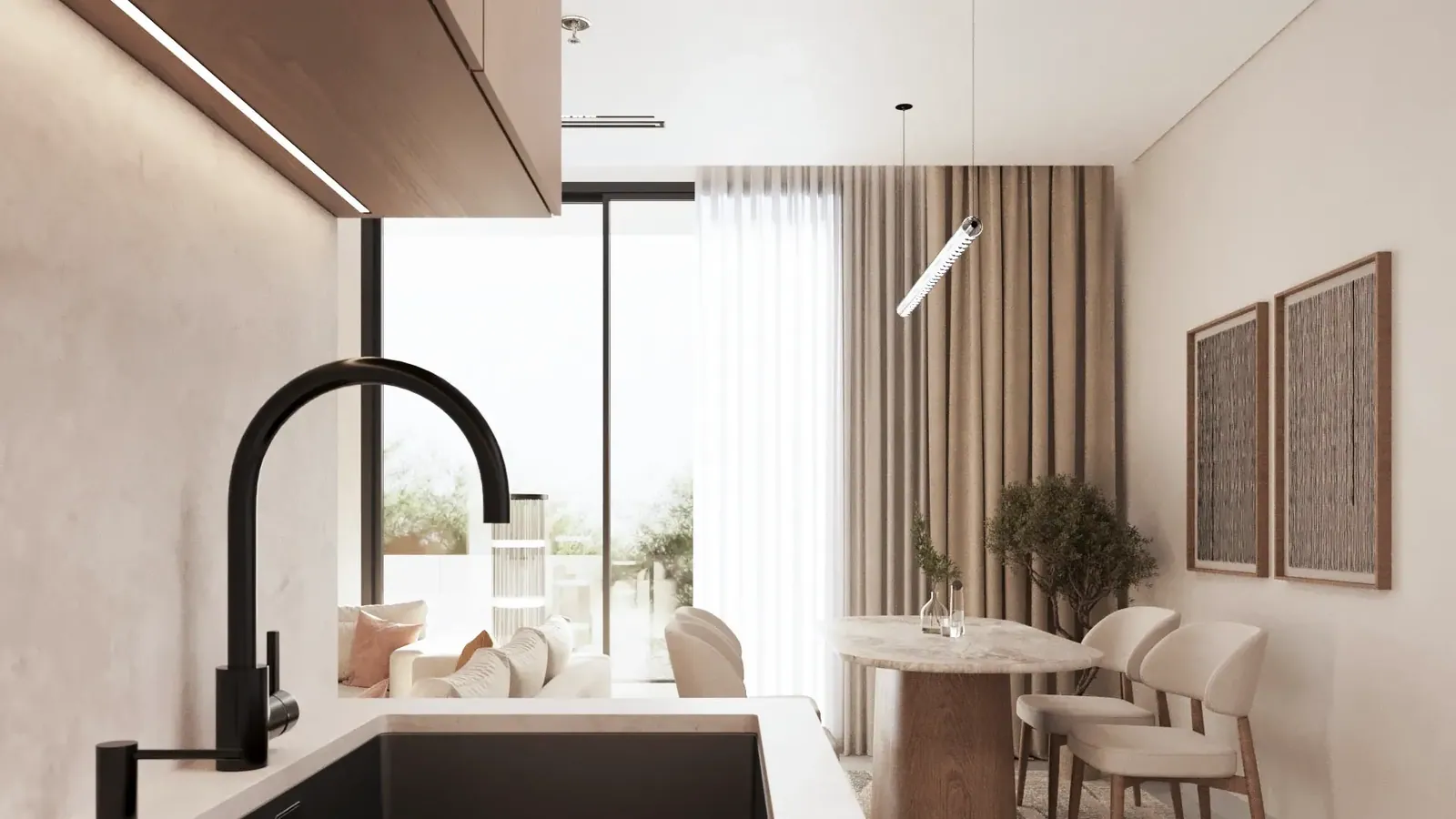 Serra Residence: interior kitchen, photo 10 of 12