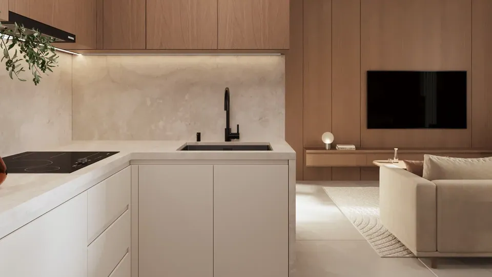 Serra Residence: interior kitchen, photo 11 of 12