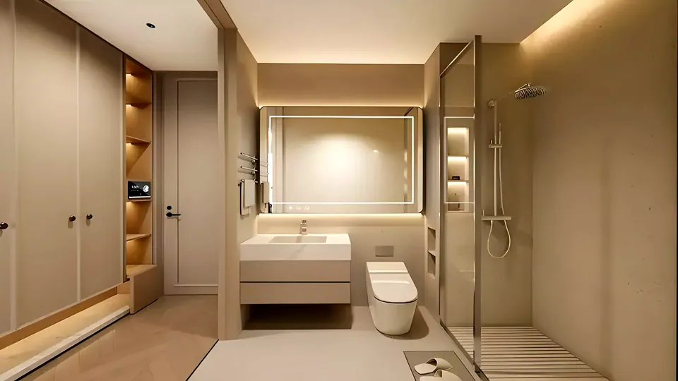 Yigo 26 Residences: interior bathroom, photo 7 of 12