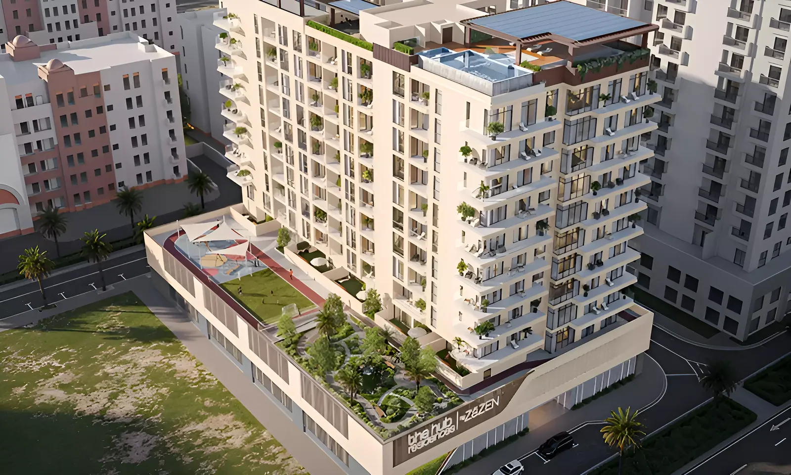 The Hub Residences by ZāZEN: exterior, photo 1 of 11