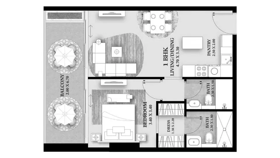 Ventana Residences: floorplan, photo 12 of 12