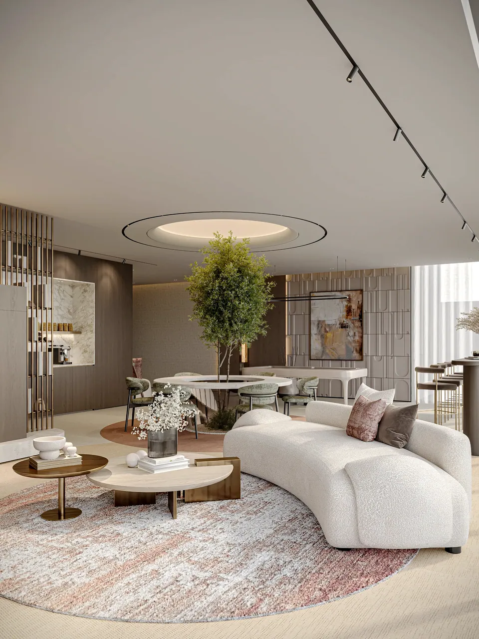 Belle Reve by Zimaya: interior living, photo 4 of 12
