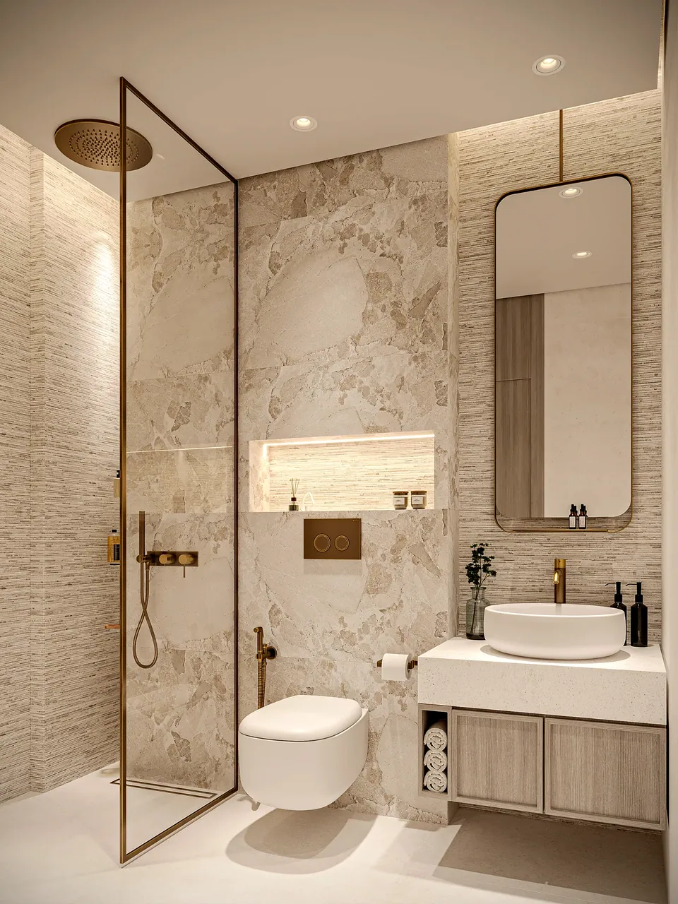 Celeste Heights: interior bathroom, photo 10 of 12